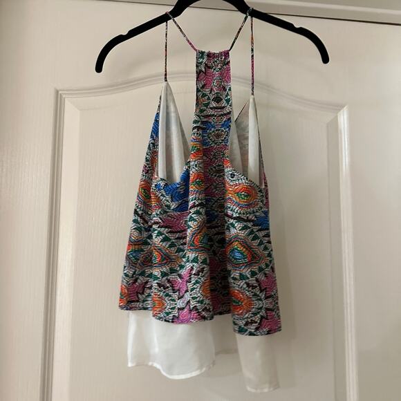 Lovers + Friends layered look racer tank size small - Picture 2 of 6